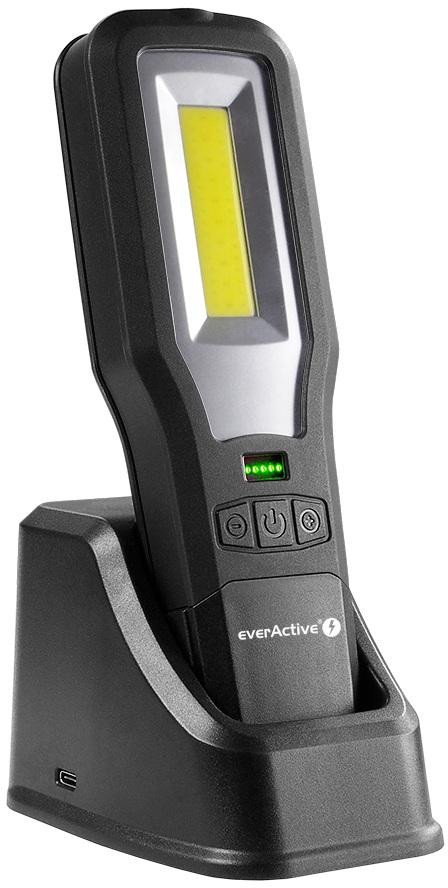 Baterka warsztatowa inšpekčná COB LED everActive WL-600R 10W 550 lúmenov IP54 s magnesem powerbank – Obrázok 5