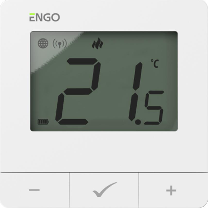 ENGO Controls Inteligentný sada vykurovania Biely (E25-BATW + ETRV-M30 + EPlug WIFI) – Obrázok 6