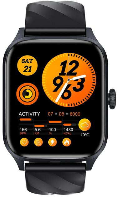 Smartwatch Weofly Active čierny – Obrázok 2