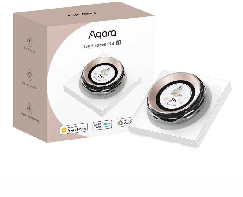 Panel ovládania Aqara Touchscreen Dial V1 EU Biely Wi-Fi, Bluetooth, Zigbee DS-K01D