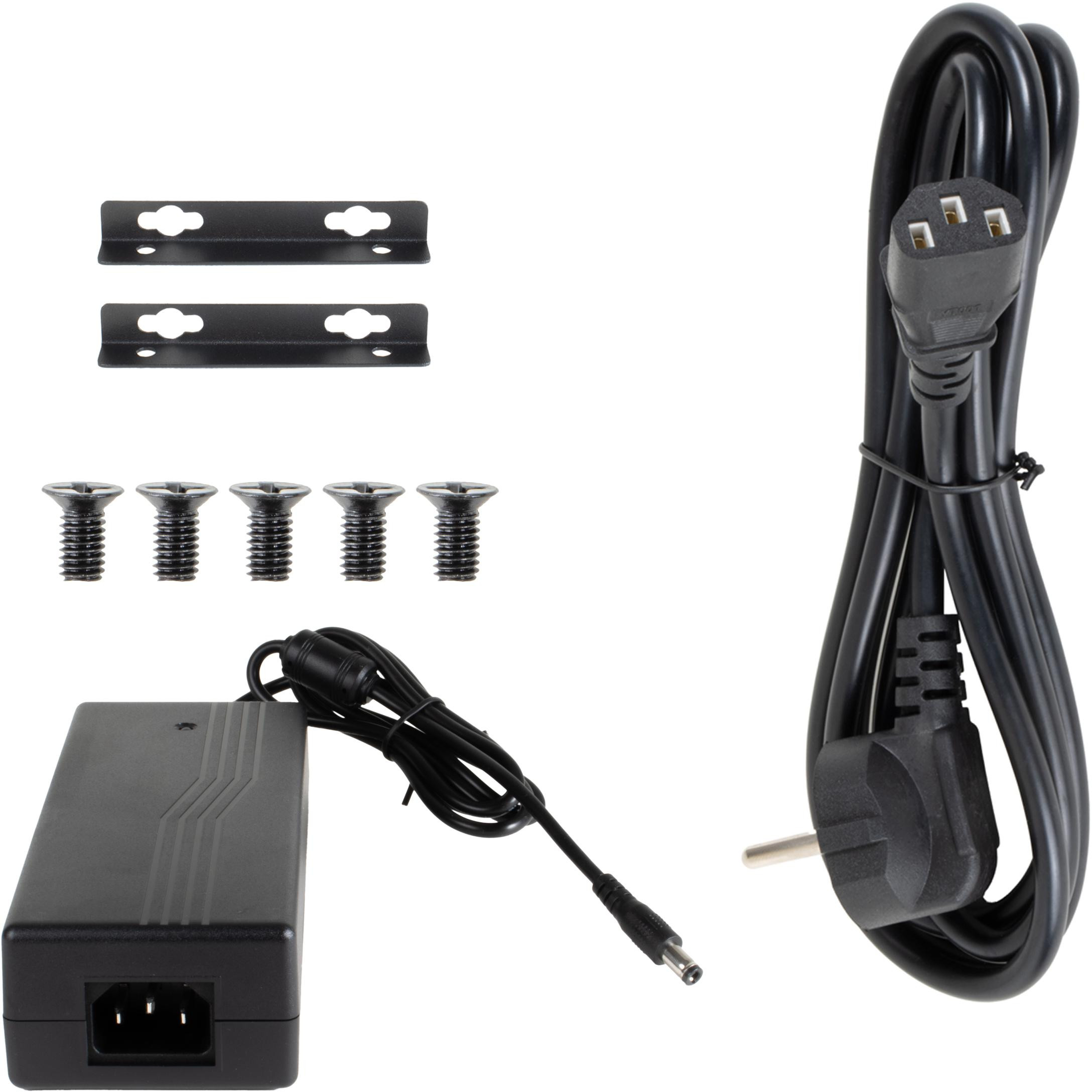 SWITCH POE GETFORT 4FE x POE + 2FE UPLINK 65W – Obrázok 5