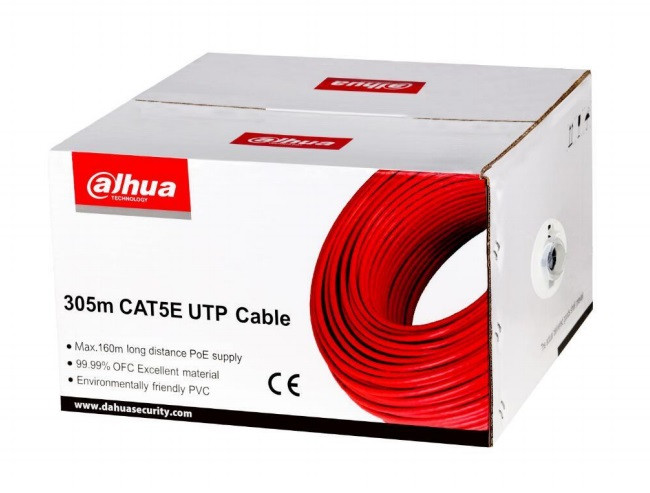 KABEL TELEINFORMATYCZNY SKRĘTKA UTP DAHUA PFM920I-5EUN – Obrázok 3