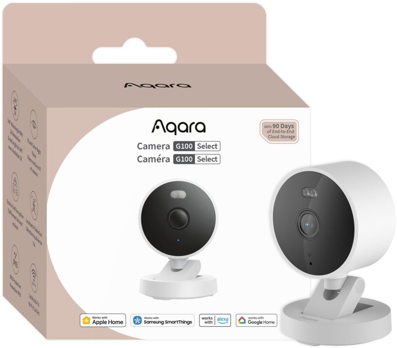 Aqara Camera G100 Select Biela | Kamera IP | 1296p