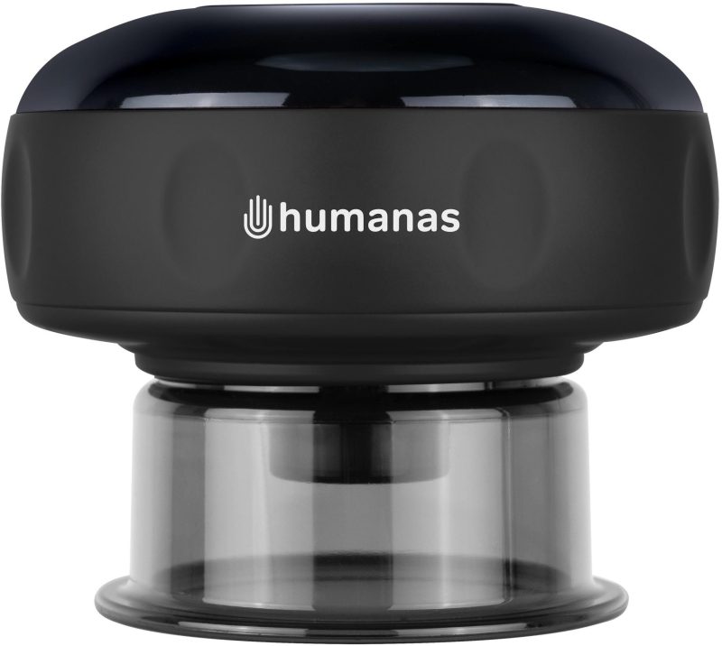 Bańka chińska elektronická Humanas BB01 PLUS - čierna
