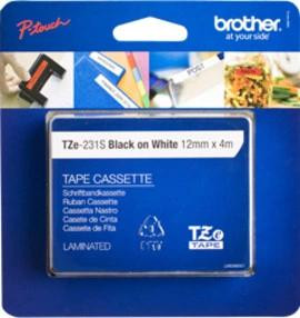 Páska Brother Tape Caseette Laminated (12mm x 4mm) – Obrázok 2