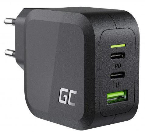 Nabíjačka Sieťová Green Cell PowerGan 65W 2xUSB-C 1xUSB-A CHARGC08