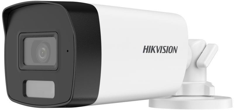 Hikvision DS-2CE17D0T-LFS(2.8mm) - 2 MP bullet kamera 4v1 s hybridným svetlom (IR a biele svetlo do 40 m) a mikrofónom, IP67