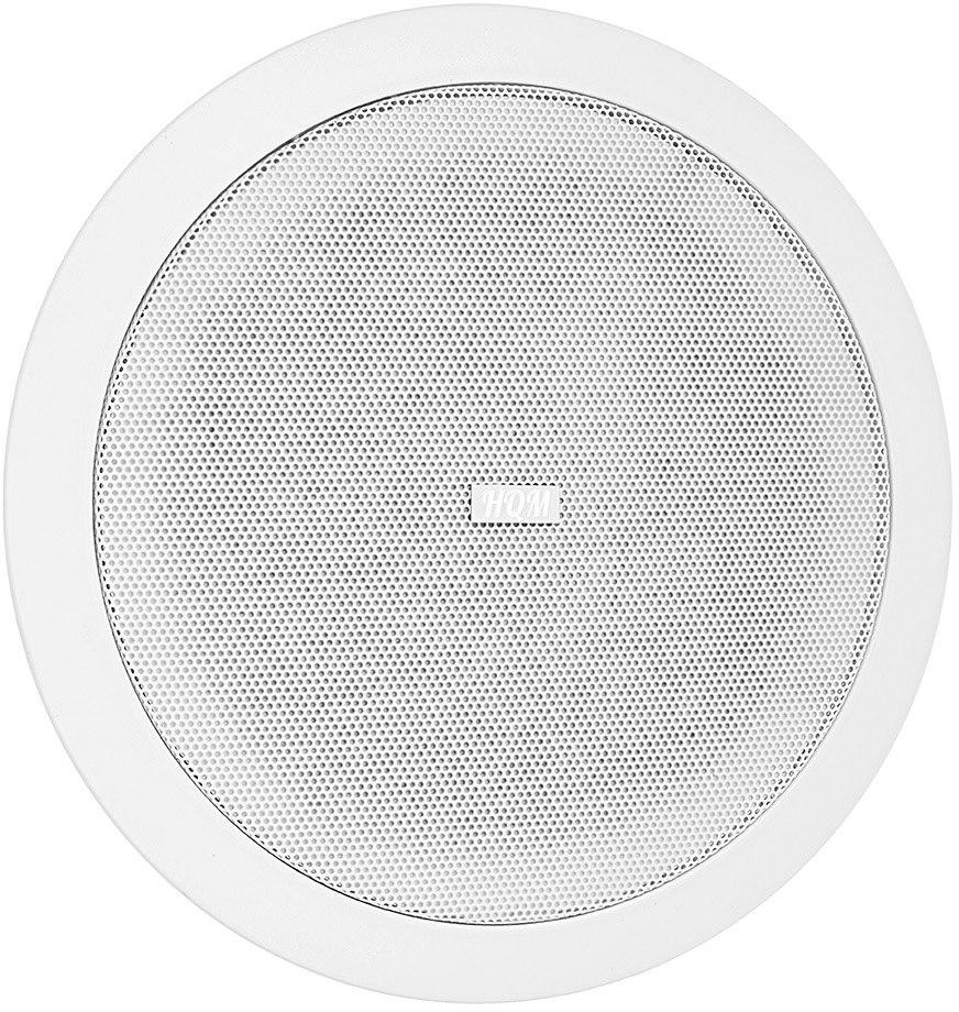 HQM-SO2026 – stropný reproduktor 20 W, 100 V, 6,5" (biely)