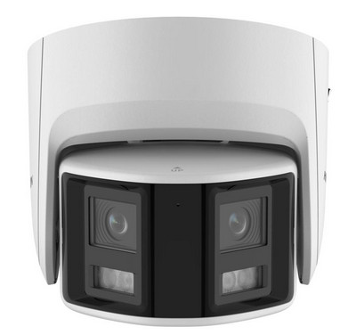 Hikvision panoramatická IP kamera DS-2CD2346G2P-ISU/SL(2.8mm)(C) 4 Mpx AcuSense, 180°