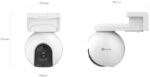 IP kamera EZVIZ EB8 Pro 4G 4K Kit 8MP so solárnym panelom 8W 4G Wi-Fi – Obrázok 6