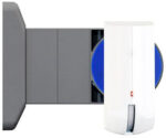 Držiak SATEL BRACKET E-2A GY – vložka na montáž detektorov AGATE/AOCD-260, sivá – Obrázok 2