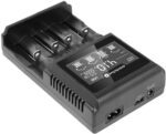 Nabíjačka valcových akumulátorov Li-ion a Ni-MH everActive UC-4000, 4 kanály, LCD, USB – Obrázok 4