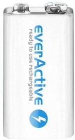 Akumulátor 9 V (6F22) Ni-MH everActive Professional Line 320 mAh, 1 ks – Obrázok 2