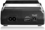 Nabíjačka valcových akumulátorov Li-ion a Ni-MH everActive UC-4000, 4 kanály, LCD, USB – Obrázok 5