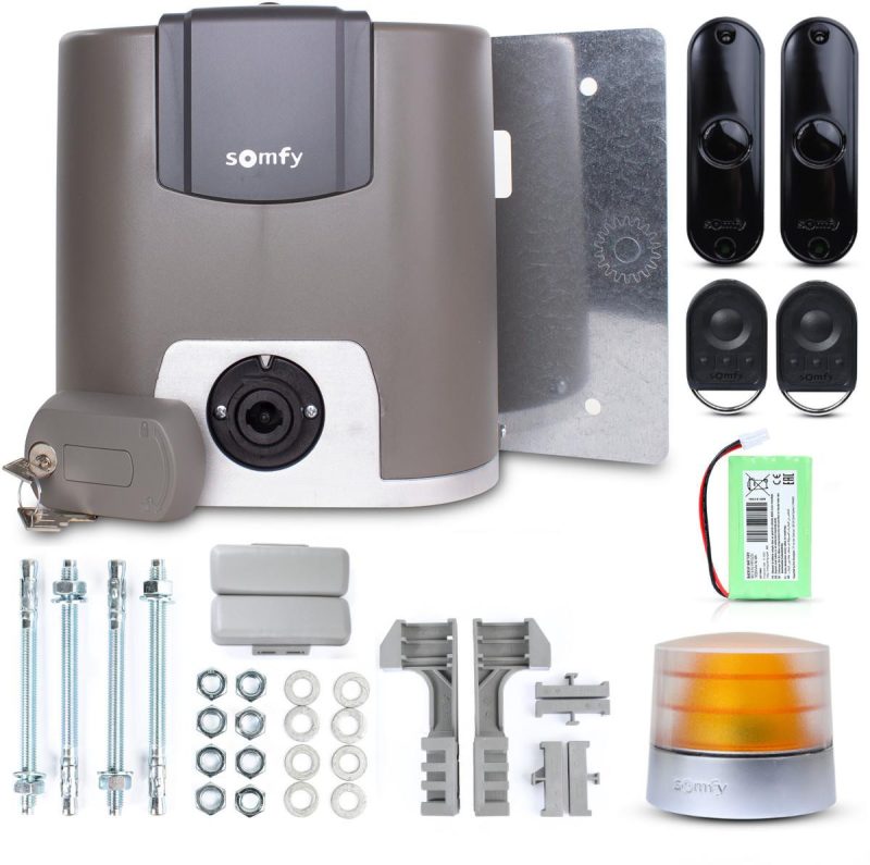 Sada Somfy Elixo 3S+ M IO Comfort Pack do 600kg brán posuvných