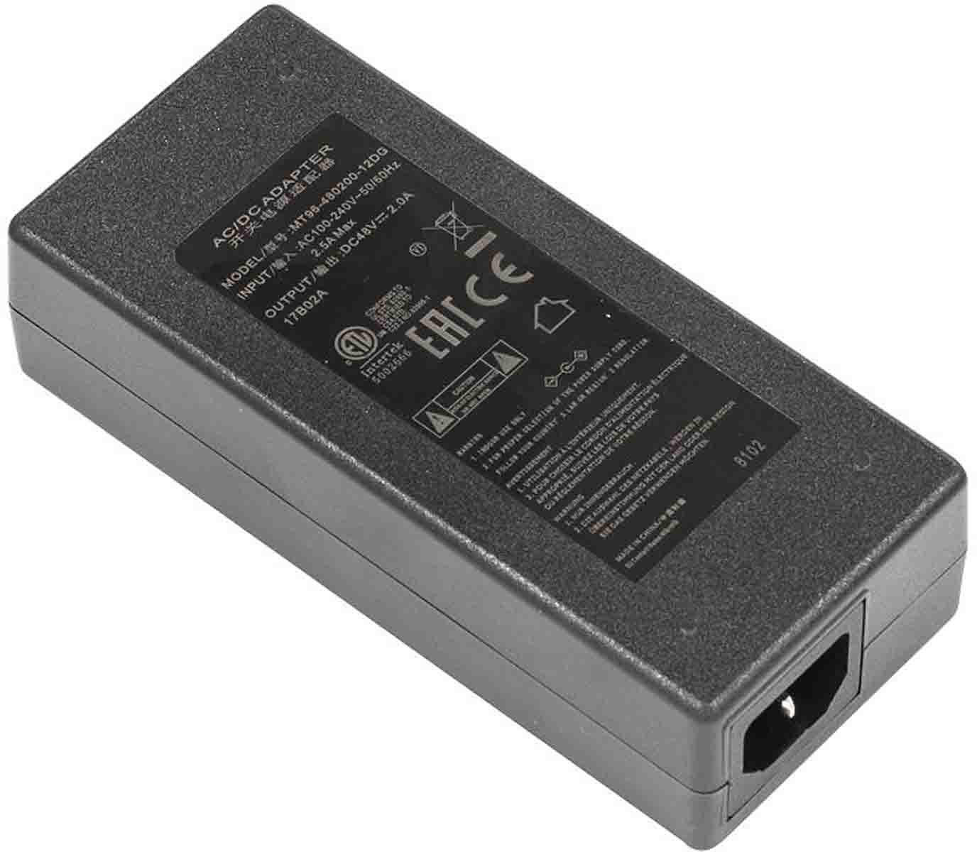 MikroTik 48V2A96W napájací zdroj AC/DC 48 V, 2 A, 96 W pre PoE zariadenia