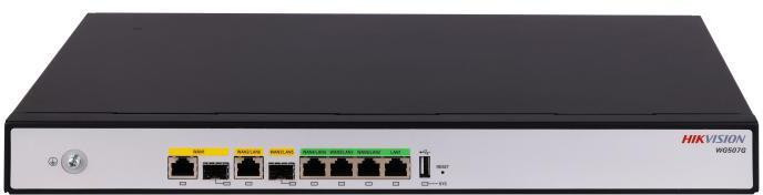Hikvision DS-3WG507G-SI - 7-portový gigabitový router All-in-One do racku s IPsec a L2TP VPN, správa AP až 288 ks