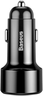 Nabíjačka Automobilová Baseus Magic CCMLC20C-01 45W 6A 1x USB-A 1x USB-C QC 3.0 – Obrázok 6