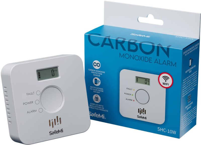Safemi Senzor dymu - WIFI - Gwarancja 3 lata SHC-10W