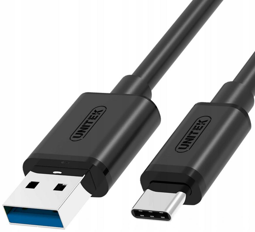 Kábel Unitek USB 3.1 typu A - typu C MM 1,5 m