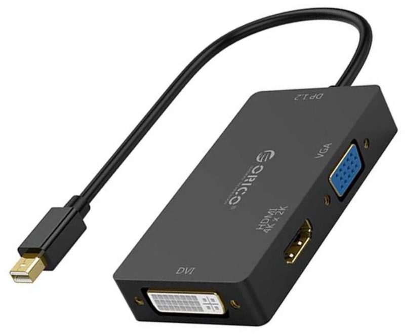 Adapter Orico MINI DisplayPort na HDMI, VGA, DVI