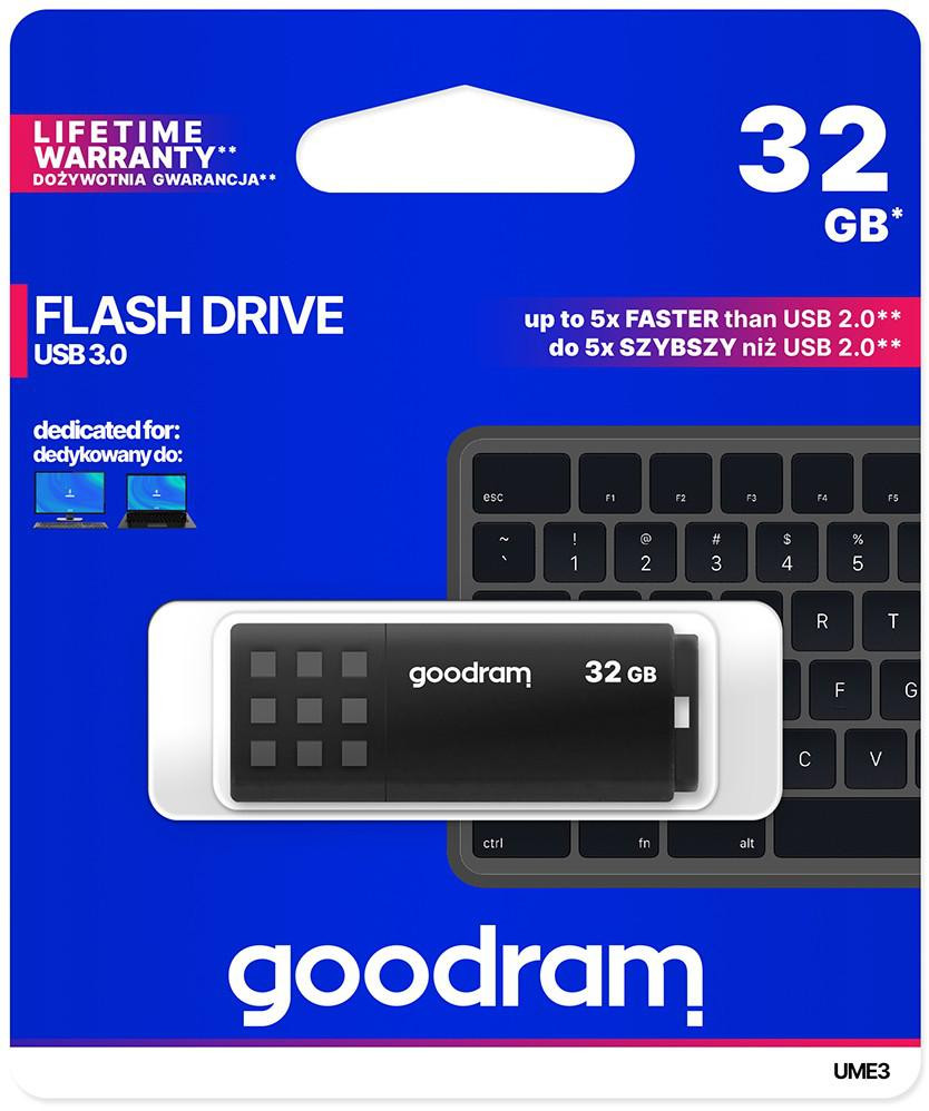 Goodram UME3 32GB USB 3.0 čierny flash disk