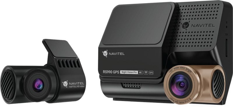 Videorekordér Navitel RS990 GPS Wi-Fi 4K Dual