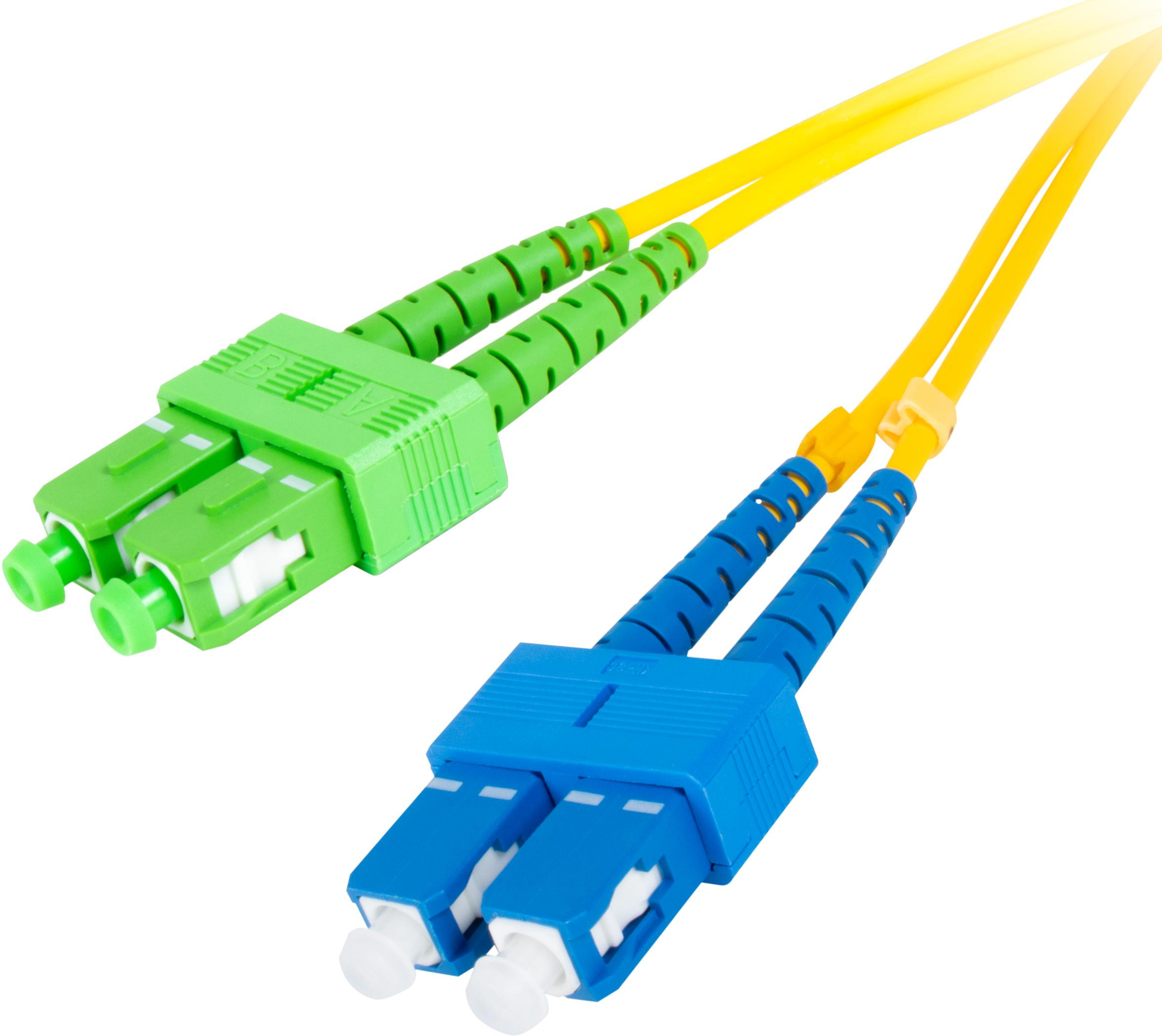 Getfort Optický patch kábel SM SC/UPC-SC/APC Duplex 2 m