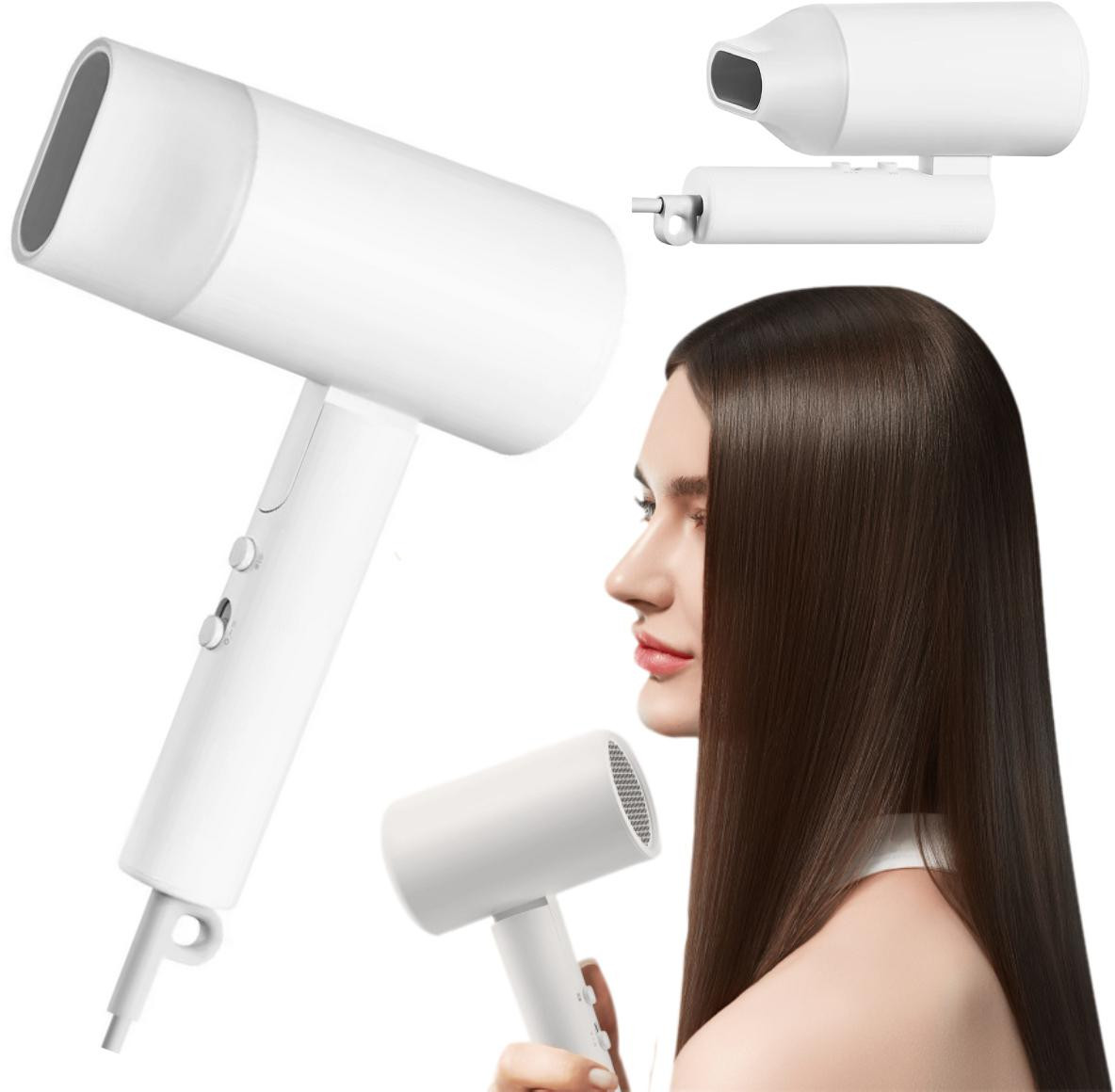 Xiaomi Compact Hair Dryer H101 – skladací fén 1600 W (biely)