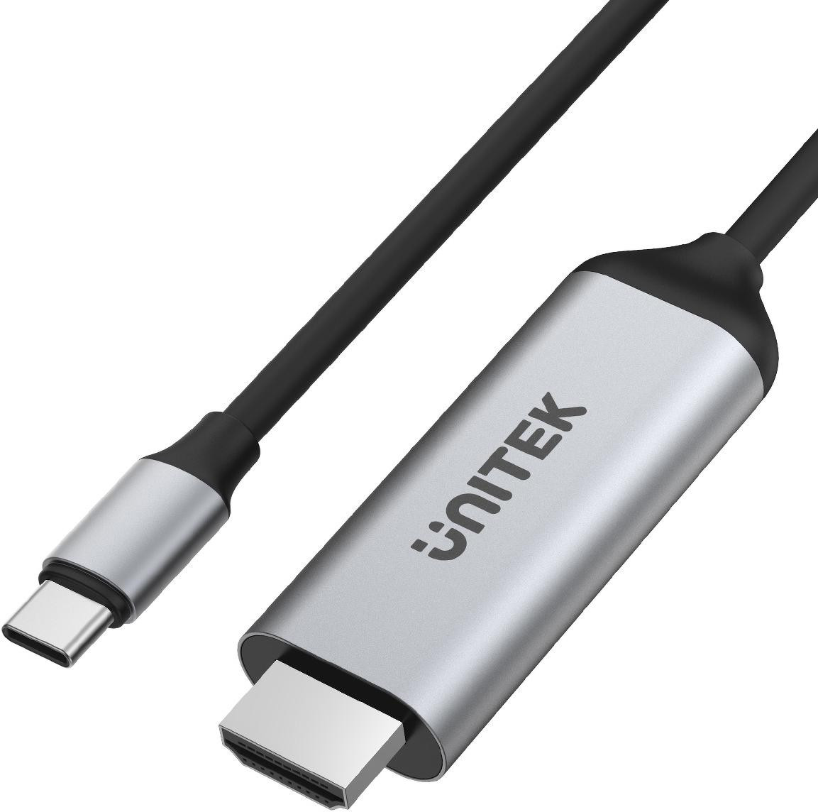 Kábel Unitek USB-C na HDMI 4K 60Hz, 1,8 m V1423A
