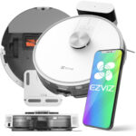 EZVIZ RE4 (CS-RE4) – robotický vysávač a mop 2v1, LiDAR, 4000 Pa, aplikácia