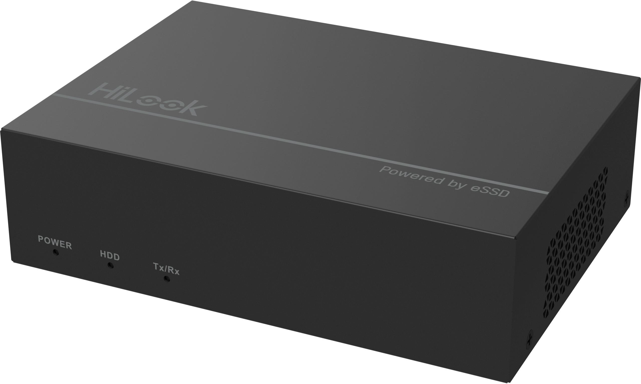 HiLook SSD-DVR-2MP – 4-kanálový rekordér 4v1 (2 Mpx, vstavaný eSSD 512 GB, H.265 Pro)