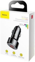 Nabíjačka Automobilová Baseus Magic CCMLC20C-01 45W 6A 1x USB-A 1x USB-C QC 3.0 – Obrázok 9