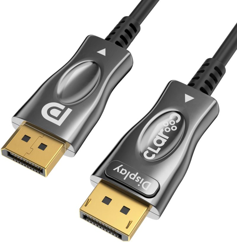 Kábel DisplayPort Claroc 1.4 AOC 8K 30m optický