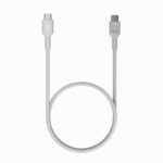 KÁBEL USB-C / USB-C Greencell PowerStream 200 cm PD 100 W biely opletený – Obrázok 2