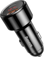 Nabíjačka Automobilová Baseus Magic CCMLC20C-01 45W 6A 1x USB-A 1x USB-C QC 3.0 – Obrázok 4