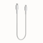 KÁBEL USB-C / USB-C Greencell PowerStream 200 cm PD 100 W biely opletený – Obrázok 4
