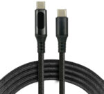 Kábel USB-C / USB-C LCD everActive CBB-3PDL 300cm 20V 2,25A 45W – Obrázok 2