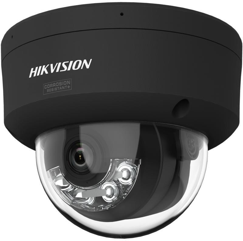 Hikvision DS-2CD2147G3-LIS2UY 2.8mm BLACK - 4 MP dómová IP kamera ColorVu, čierna, hybridné osvetlenie 30 m, mikrofón