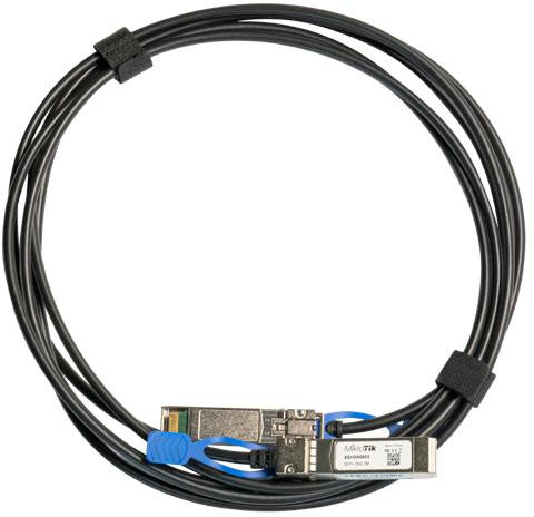 MikroTik DAC kábel XS+DA0003 – SFP/SFP+/SFP28, 3 m, až 25 Gb/s