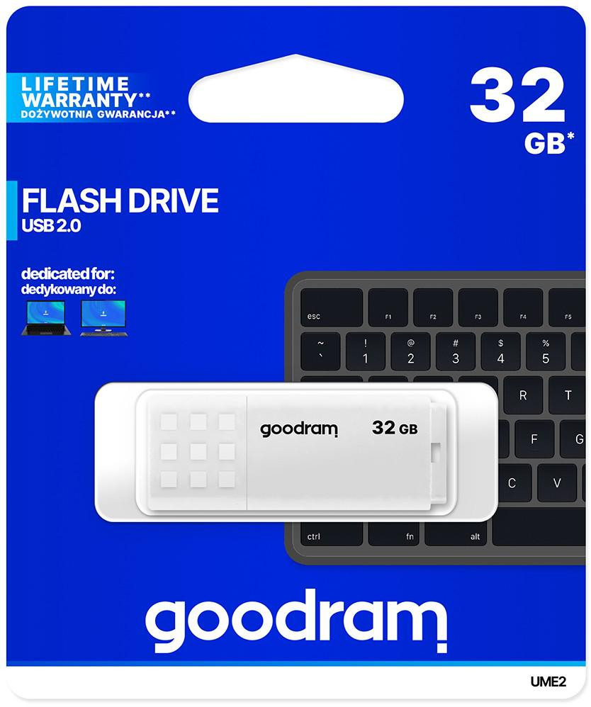 Goodram UME2 32GB USB 2.0 biely USB kľúč