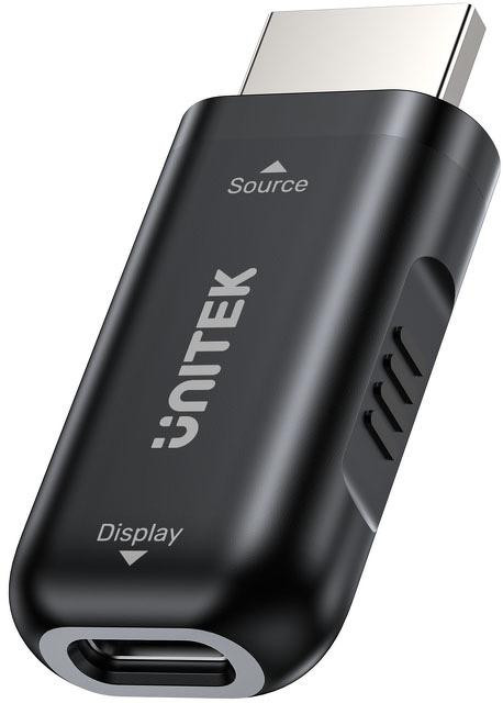 04640a949aa653354ae1fabf4aa9878b_original.jpg Adaptér Unitek V1187BBK01 HDMI na USB-C – 4K 60 Hz, HDR, HDCP – Obrázok 1