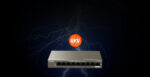 PoE switch Tenda TEF1109P-8-102W – 9 portov, 8× PoE, 10/100 Mb/s – Obrázok 3