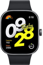 Smart hodinky Xiaomi Redmi Watch 4 – AMOLED 1,97", GNSS, 5 ATM, čierne – Obrázok 4