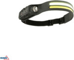 Nabíjateľná LED čelovka Bemko C49-LTC01 – 280 lm, 1200 mAh, USB-C – Obrázok 6