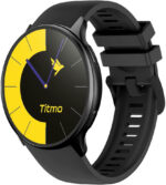 Smart hodinky Titmo O-200 – GPS, AMOLED, IP68, čierne