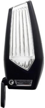 Výstražná lampa Motorline MP105 (001PLM10918011) – LED, 12–230 V, biela, s držiakom – Obrázok 5