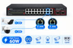 PoE switch Getfort GF-220G-16P-240 – 16× GbE PoE, 2× GbE, 2× SFP 2,5G, 240 W – Obrázok 8