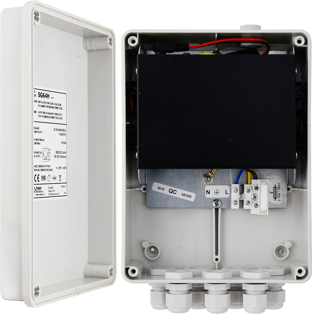 2eb3f031f2f85bed68595fa650725317_original.jpg PoE switch Pulsar SG64H – 6 portov, 4× PoE+, GbE, IP56 – Obrázok 1