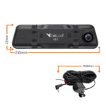 Autokamera Orllo Autoplay PRO – predná 4K + zadná Full HD, GPS, Wi-Fi, 9,66″ displej – Obrázok 9